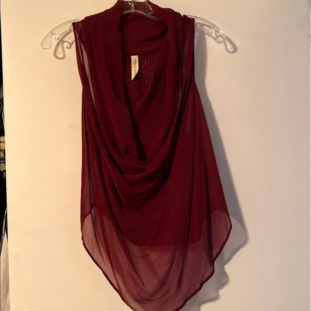 Maggie Ward cowl neck top
